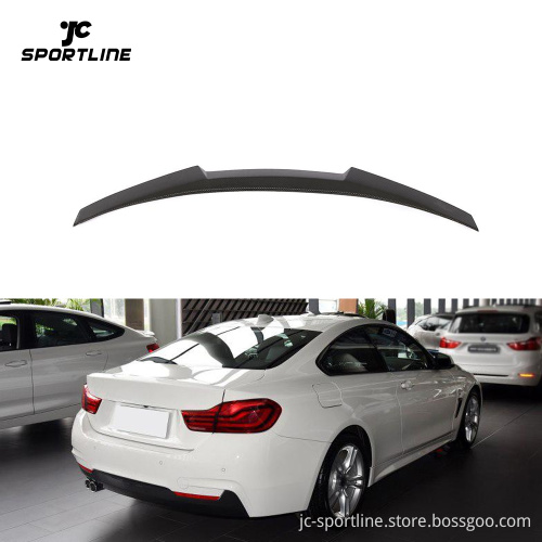 Carbon Fiber Rear Spoiler Compatible with BMW 4 Series F32 420i 428i 430i 435i 440i Coupe 2014-2018
